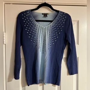 Sequined Sweaterworks Sweater -M